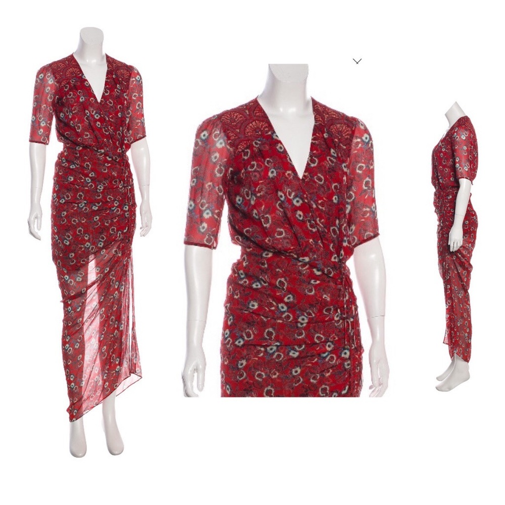 Veronica Beard Silk Maxi Dress Sz XS/0